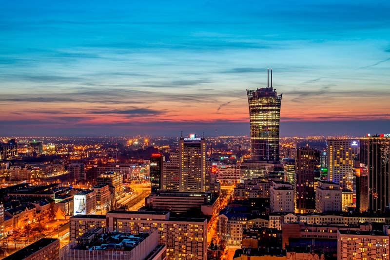 Budowa Warsaw Spire ukończona